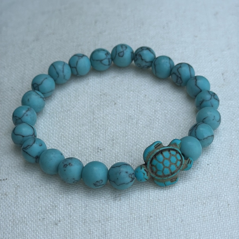 3 Adjustable Hand Crafted Turtle Bracelets - image 2